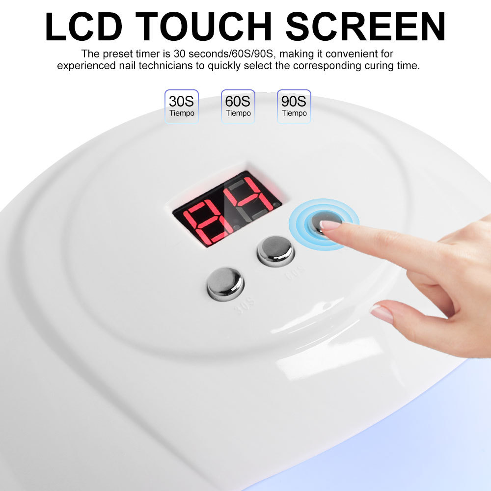 Professional Gel Nail Curing Lamp – UV LED Nail Dryer - Image 2