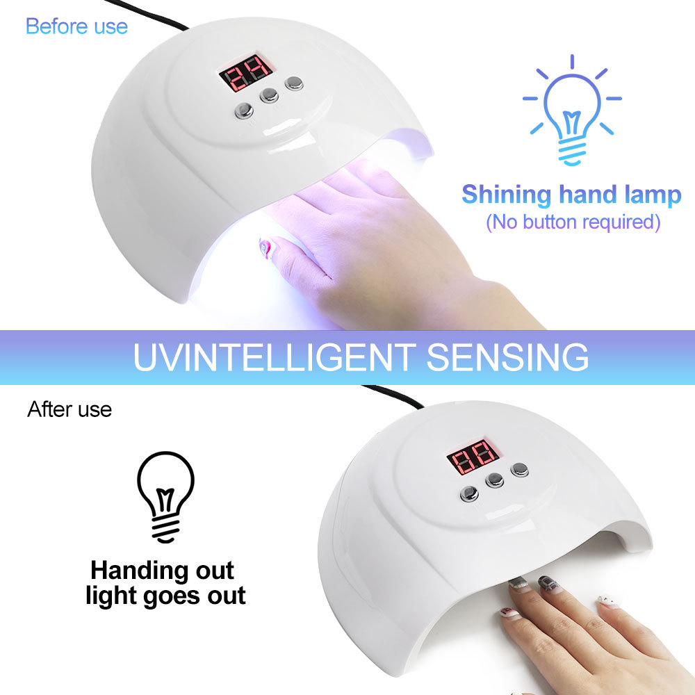 Professional Gel Nail Curing Lamp – UV LED Nail Dryer - Image 3
